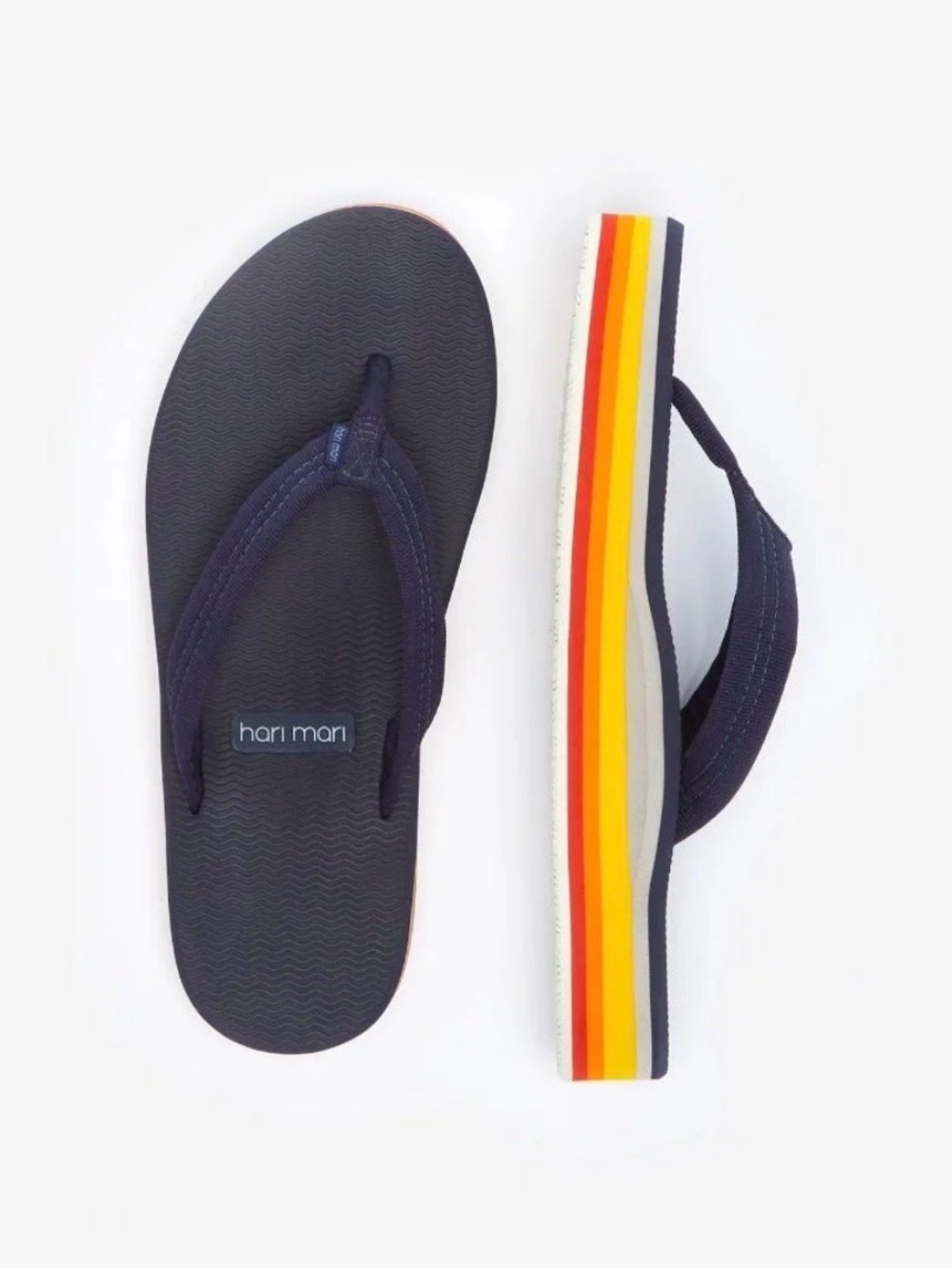 Hari Mari DUNES SUNSET IN NAVY Size 8